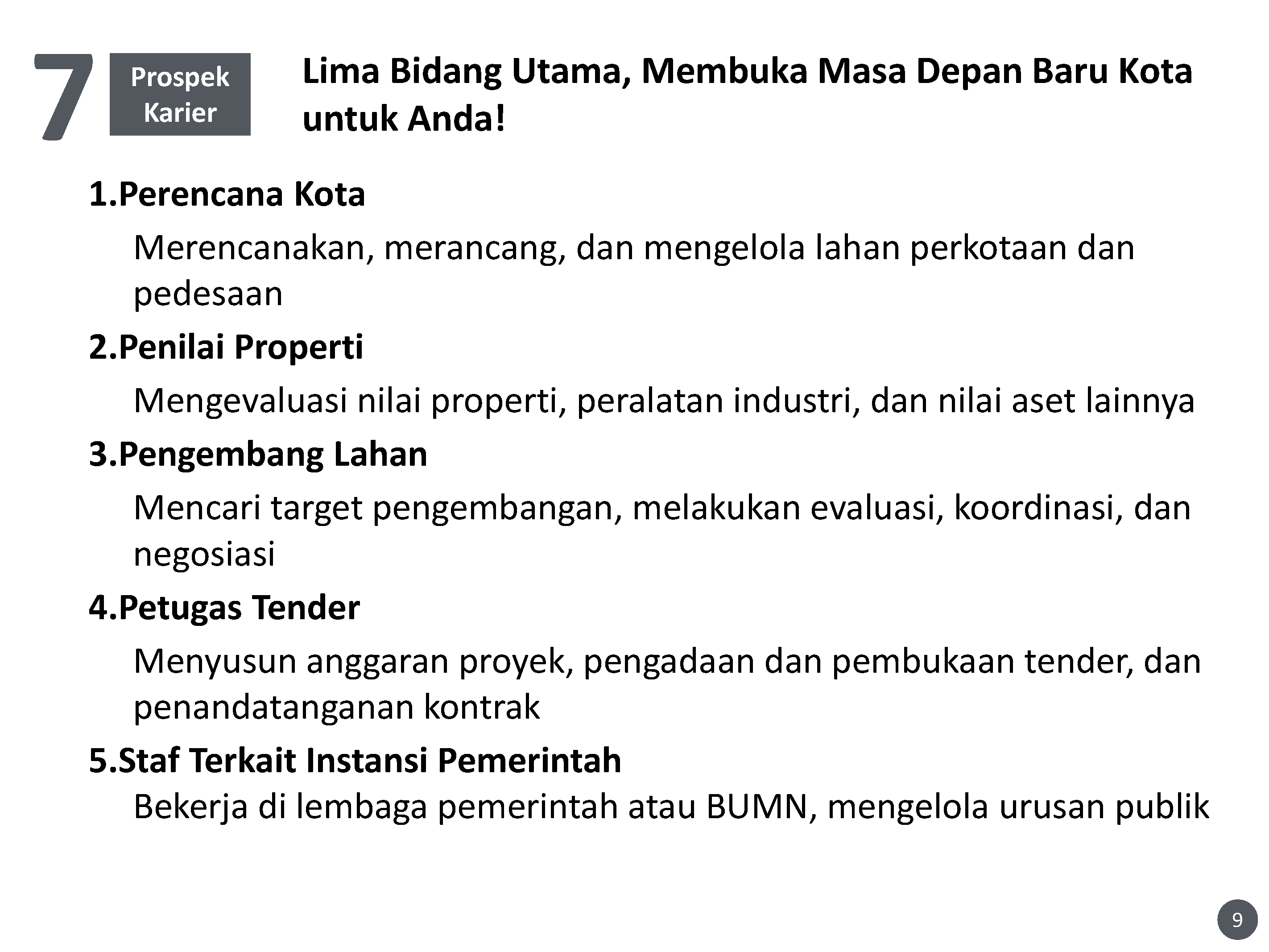 Bergabunglah dalam Revolusi Pengembangan Perkotaan!
